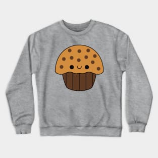 Cute Kawaii Chocolate Chip Muffin Crewneck Sweatshirt